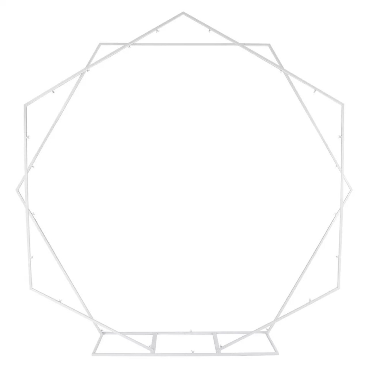 Wedding Arch Stand Flower Balloon Display Rack Wedding Party Backdrop Stand